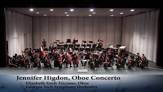 Jennifer Higdon Oboe Concerto Georgia Tech Symphony Orchestra [upl. by Ravahs]