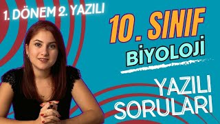 12SINIF BİYOLOJİ 1DÖNEM 1YAZILI 2023  BİYOLOJİ YAZILIYA HAZIRLIK [upl. by Ujawernalo]