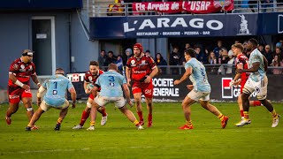 J12 TOP 14  PERPIGNANOYONNAX  Le résumé du match [upl. by Assirk]