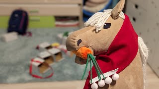 Otwieramy kalendarz adwentowy Hobby Horse  Daily Vlog 918  zapowiedź Vlog ze stajni [upl. by Ebanreb]