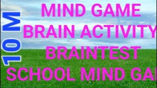 Mind Game Brain Test IQ Check Game activities for children Mental Game Learn while playing games [upl. by Sandie268]