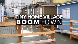 Seattles tiny home villages pose as a potential solution to Spokanes homeless crisis [upl. by Dawson290]