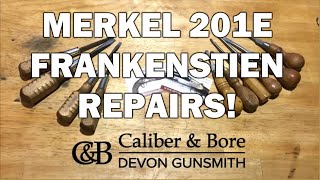 Devongunsmith Diaries 34 Merkel 200201E Frankenstein Repair Job [upl. by Goodspeed844]