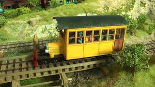 On3 Narrow Gauge Model Railroad Layout and Trains of the Diamond and Caldor Railway [upl. by Kery58]