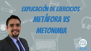 Explicación Metáfora vs Metonimia [upl. by Aihsiyt428]