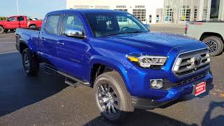 2023 Toyota Tacoma Limited in Blue Crush Metallic [upl. by Arluene]