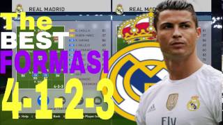 PES 20162017 Tutorial Formasi Terbaik Real Madrid  The BEST FORMATION Real Madrid [upl. by Nowed289]