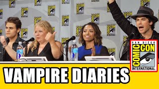 THE VAMPIRE DIARIES Comic Con Panel [upl. by Eico]