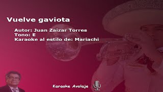 Vuelve gaviota Marichi Karaoke Kar E [upl. by Ire]