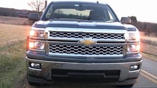 2014 Chevy Silverado Pickup Truck Test Drive Video Review  1500 1LT V6 4x2 Double Cab [upl. by Adnara659]