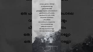 Palavattam pookkalam lyrics trending youtubeshorts [upl. by Mariann904]