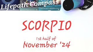 ♏️ SCORPIO ♏️ LIFE TRANSFORMING CHANGES November 2024 Tarot [upl. by Atinnek313]