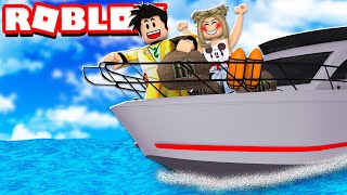 LOKIS FAZENDO BAGUNÇA NO BARCO GIGANTE  Roblox  Cruise Life [upl. by Alleunamme]