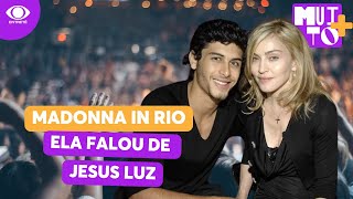 Madonna usou Jesus Luz para quebrar o gelo com Zeca Camargo  MUITO [upl. by Adnot]