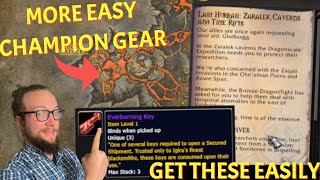 DONT MISS More EASY Champion Gear Zaralek Caverns and Finding Everburning Key World of Warcraft S4 [upl. by Orland]