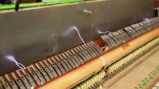 1 MILLION VOLT piano sounds UNREAL I GOT SHOCKED [upl. by Latimer]