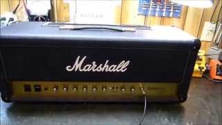 Marshall 2466 And New Genelex KT66s [upl. by Anirdnajela]