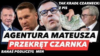 TAJNA TECZKA MORAWIECKIEGO – 1 MILIARD CZARNKA❗️CZARNECKI UDAJE GŁUPA I BANAŚ ROZLICZA ZŁODZIEI PiS [upl. by Ecnarepmet603]