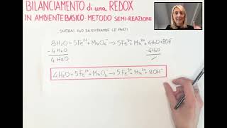 Bilanciamento di una redox mediante il metodo ionico elettronico  Video Scienze a Scuola [upl. by Notlrak768]