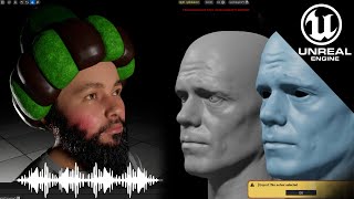 audio to face Metahuman unreal engine  Animate face from voice [upl. by Ark]