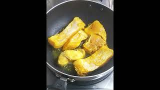 কাতল মাছ ভুনা  Katal Fish Bhuna lifestyle viralshort recipe [upl. by Eberto]