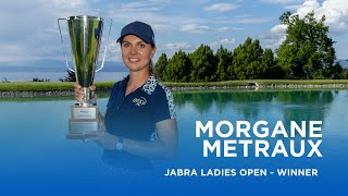 Morgane Metraux triumphs in France  Jabra Ladies Open [upl. by Roth]