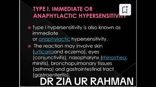 Hypersensitivity and its types Lecture in pushto [upl. by Zenitram]