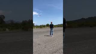 hand launch rc airplane [upl. by Ayatnwahs]