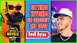 SoaR Dylan Fortnite Settings keybinds New Sensitivity and Setup 2021 [upl. by Lazaruk394]