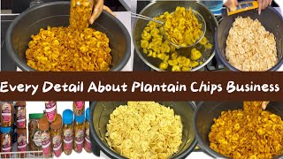 How to Make Plantain Chips at Home For Business  All You Must Know About Plantain Chips Business [upl. by Vanhook878]