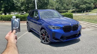 2023 BMW X3 M Competition Start Up Exhaust Test Drive Walkaround POV and Review [upl. by Tterag]