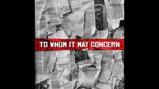 To Whom It May Concern Album Mixtape Nyashinski [upl. by Neils]