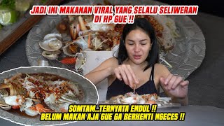 MAKANAN VIRAL YANG SELAMA INI SELIWERAN DIPIKIRAN GUE  BELUM MAKAN GNECESS MULUENDUL GUYS [upl. by Arymas]