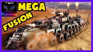 Crossout 384 ► MEGA LEVIATHAN  Massive Mad Max Style Fusion Truck [upl. by Gnim]