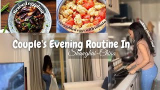 My Evening Routine in Shanghai Chinese food recipes and weight loss tips Vanina Elise [upl. by Oicneconi]