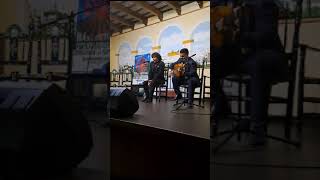 Solea Agujetas chico con nono reyes ala guitarra [upl. by Lejna443]