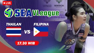 🔴LIVE THAILAND VS FILIPINA SEA V LEAGUE 2024 PUTARAN 2 [upl. by Ecinehs601]