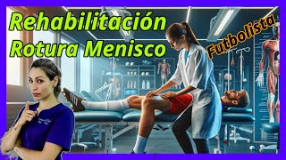 Cómo rehabilitar la rotura de menisco futbolista CASO REAL [upl. by Charlene536]