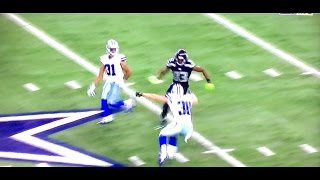 Ricardo Lockette Knocked Out Cold On Punt Coverage [upl. by Nialb]