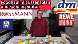 Foodhaul Essensplan und leckere Foodinspiraton für diese ganze Woche [upl. by Aeel248]