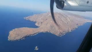 KASOS KARPATHOS FULL FLIGHT ROUTE [upl. by Mikihisa]