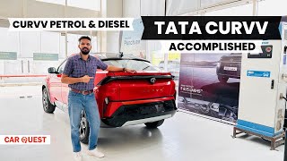 2024 Tata Curvv Accomplished Plus A Walkaround  Curvv Diesel  Car Quest [upl. by Annoda]