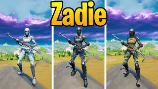 Zadie Skin Gameplay in Fortnite [upl. by Sami]