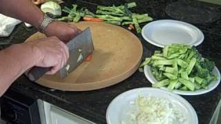 Taste of Asia At Home Vegetable Slicing amp Chopping Techniques [upl. by Ennovi]