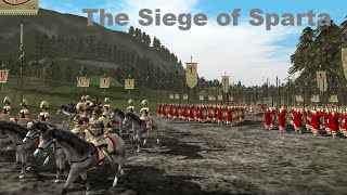 Rome total war  the siege of Sparta Very Hard [upl. by Intirb]