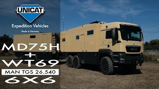 UNICAT Expedition Vehicles MD75HMB  MAN TGS 26540 6X6  WT69 [upl. by Popper46]