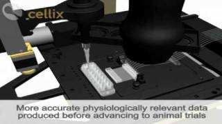 Cellix VenaFlux Platform overview of microfluidic pump and biochips for cell biology [upl. by Eidroj]