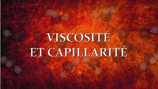 Viscosité et capillarité [upl. by Neema33]