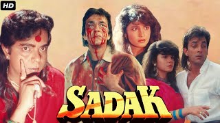 Sadak 1991  Sanjay Dutt Pooja Bhatta Deepak Tijori  Facts and Review [upl. by Fillander135]