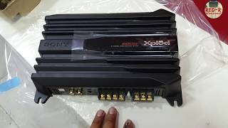 Sony XMN502 two channel amplifiersUNboxing [upl. by Roht]